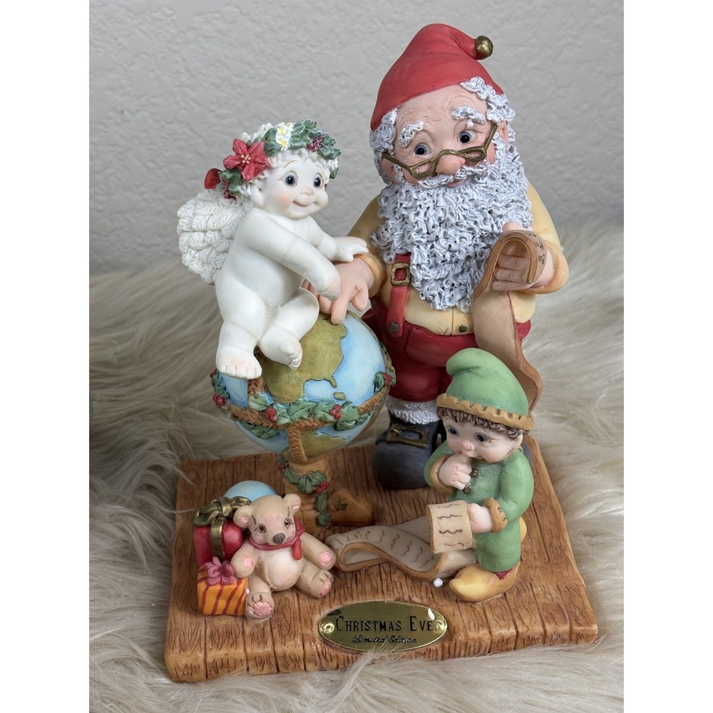 Dreamsicles Christmas Eve 1998 LE 1696/5000 Signed Kristin Haynes Figurine Box